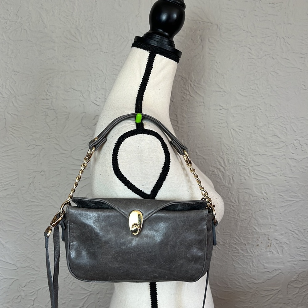 Laura Di Maggio Italian Leather Convertible crossbody Bag - Picture 5 of 12